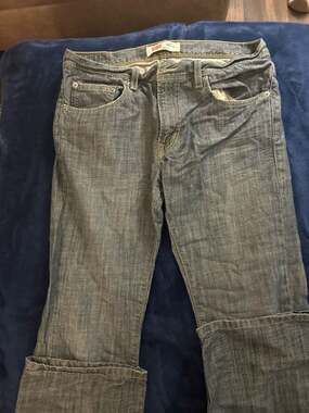 Levi's 507 Slim Boot Cut Jeans with Flap Back Pockets 34x30